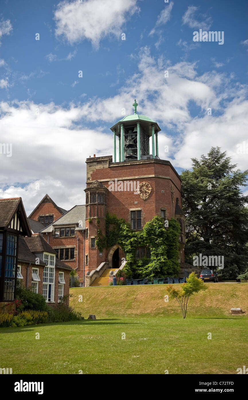 Arts and Crafts style buildings in Bournville, Birmingham, UK Stock