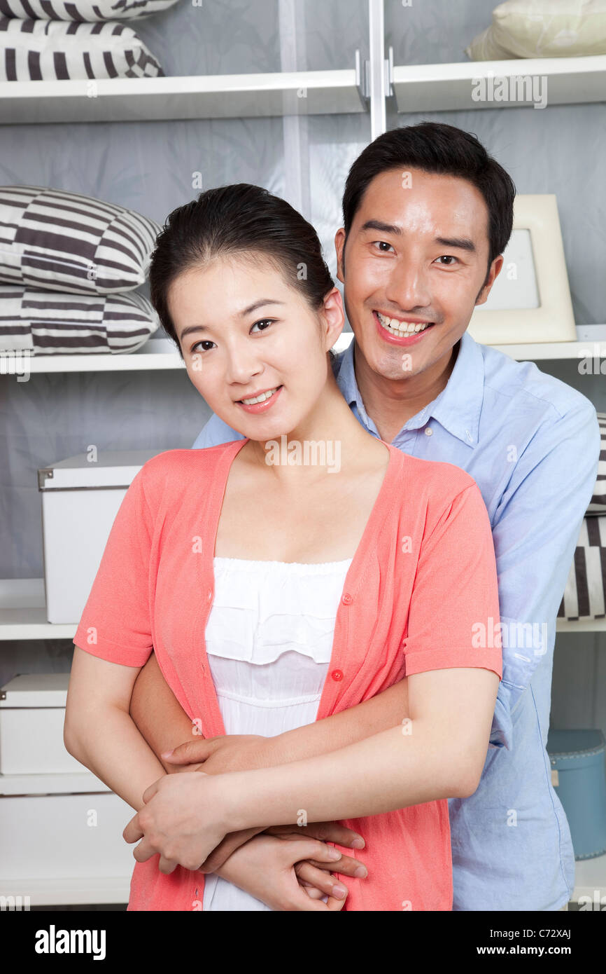 Happy family life Stock Photo - Alamy