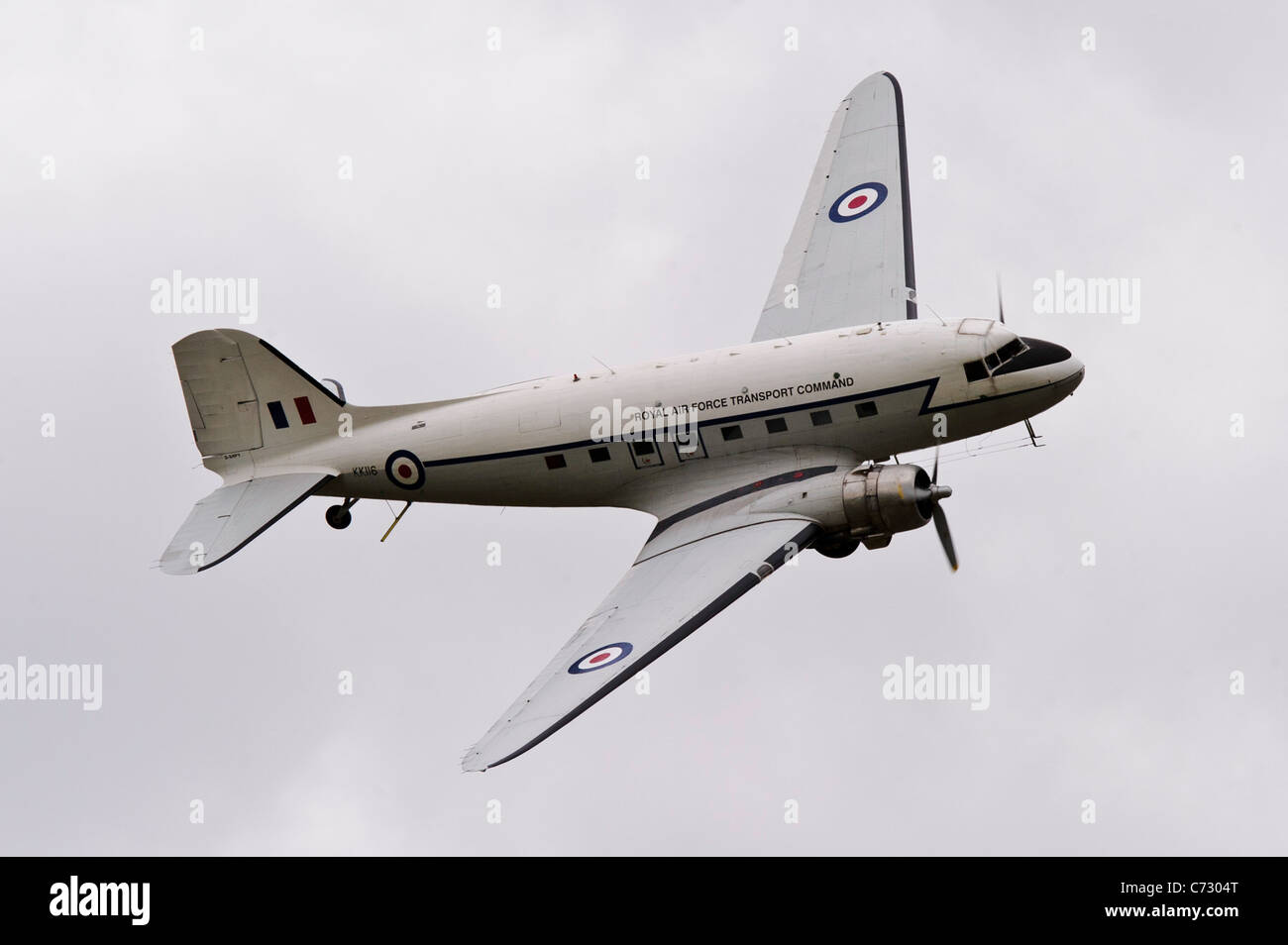 Douglas C-47B Dakota 4 (DC-3) RAF Transport Command Stock Photo