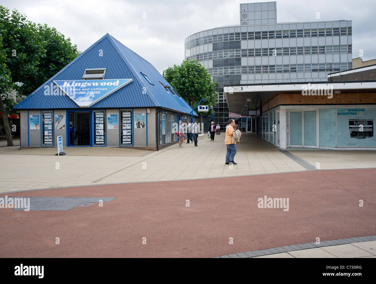 Basildon Town Centre in Essex Stock Photo Alamy