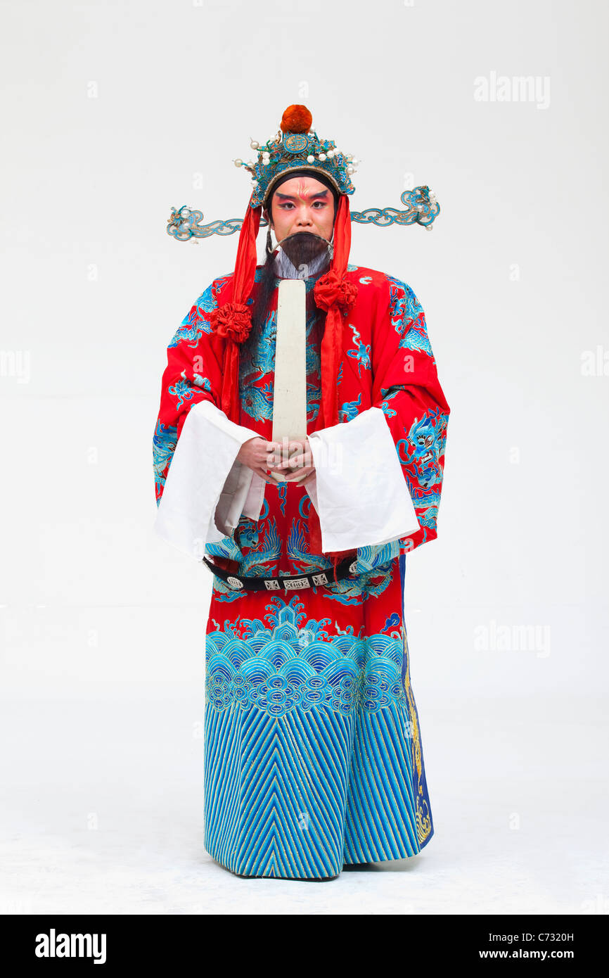 Peking Man Wealth武财神 Stock Photo