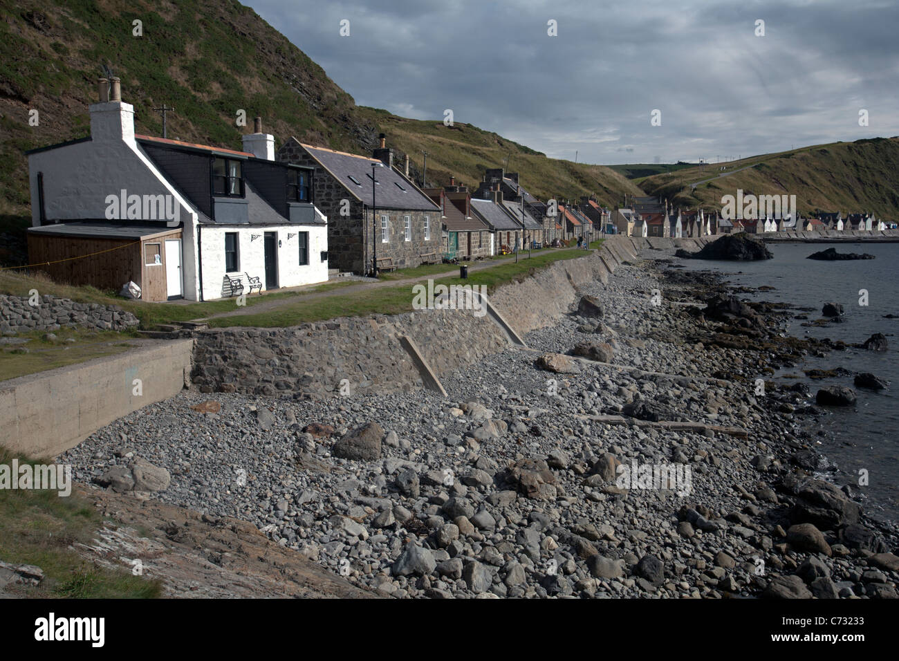 pennan scotland Stock Photo Alamy