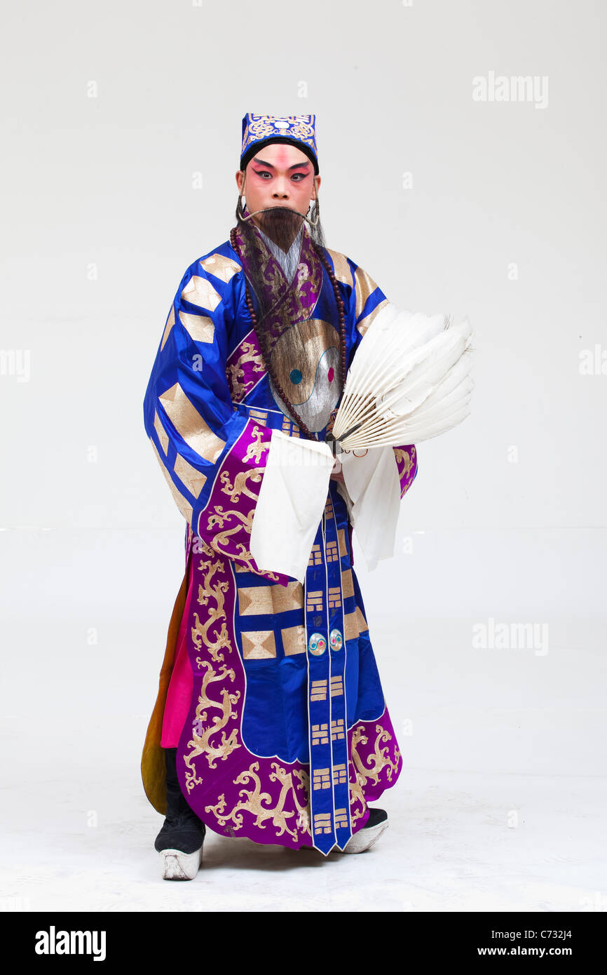 Opera Zhuge Liang Stock Photo