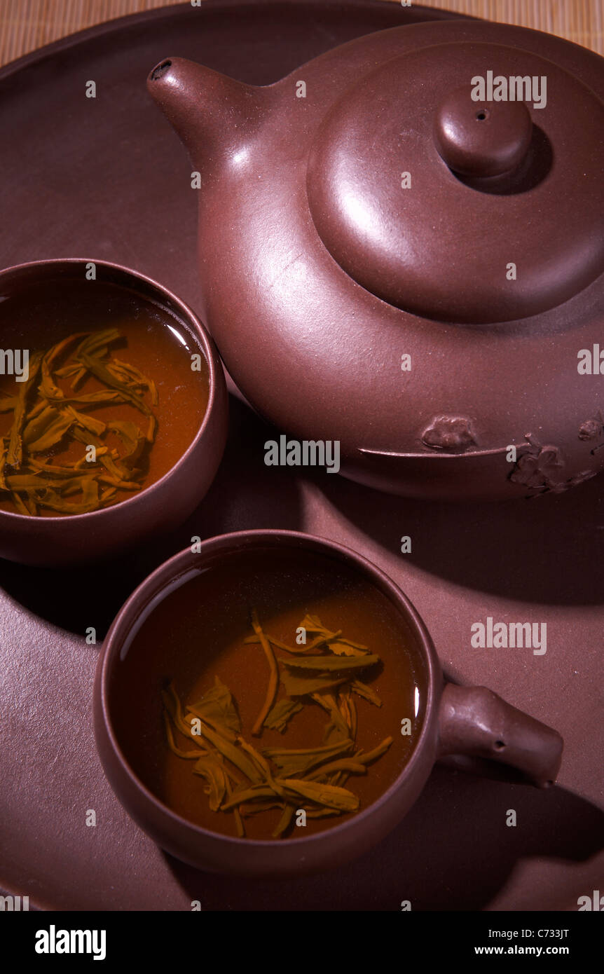 Yixing tea set Stock Photo Alamy