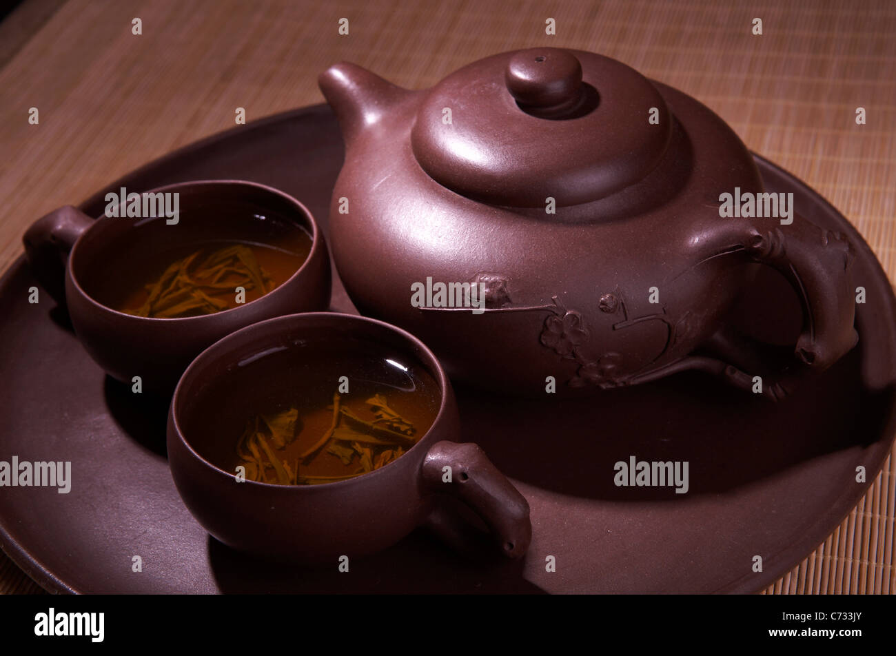 Yixing tea set Stock Photo Alamy