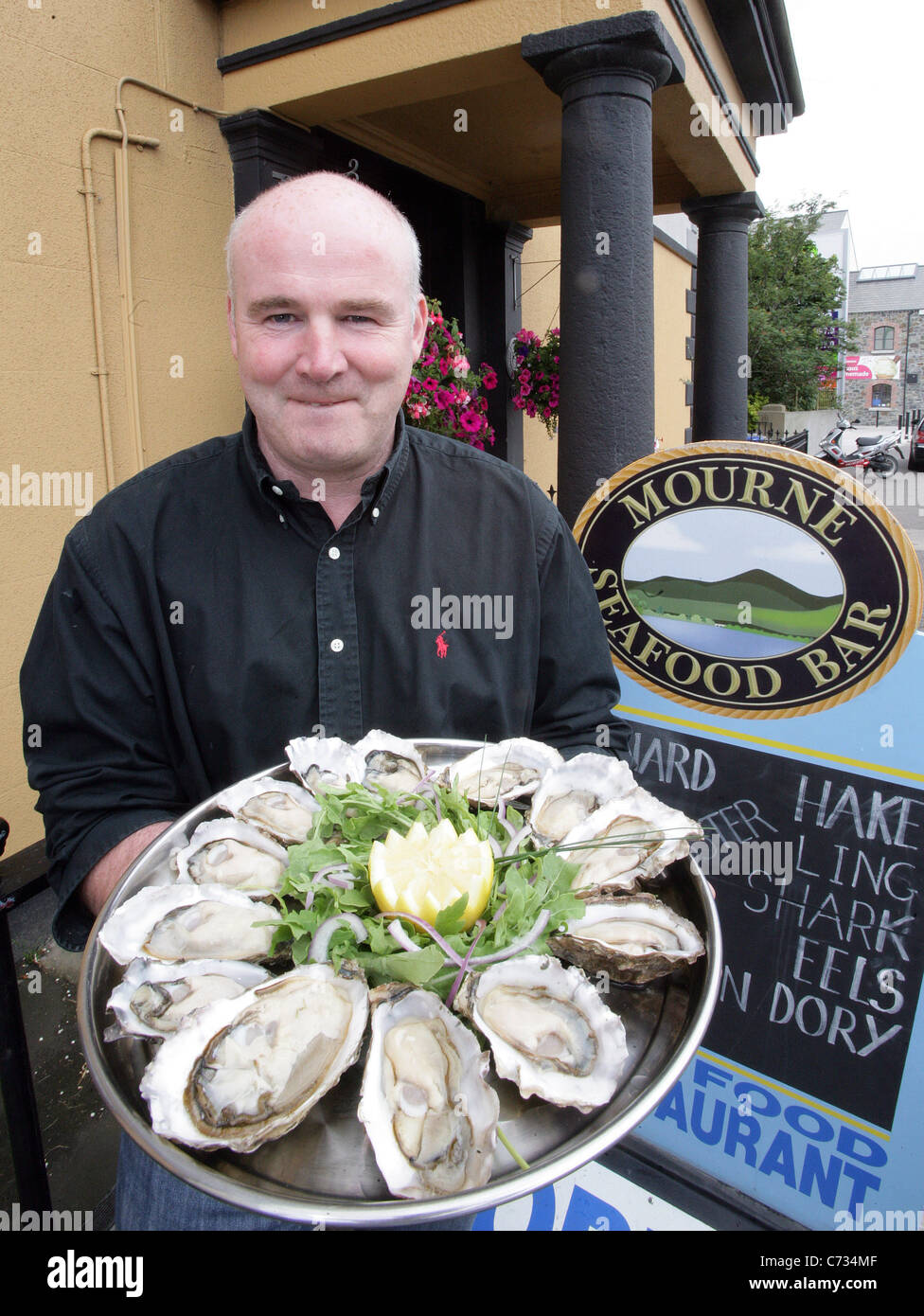 Mourne Sea Food, Dundrum, County Down Stock Photo Alamy
