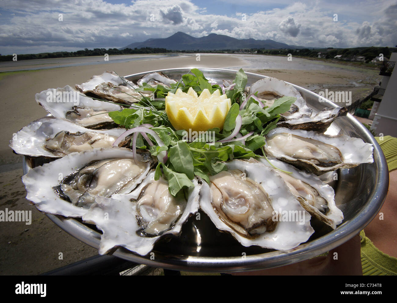 Mourne Sea Food, Dundrum, County Down Stock Photo Alamy