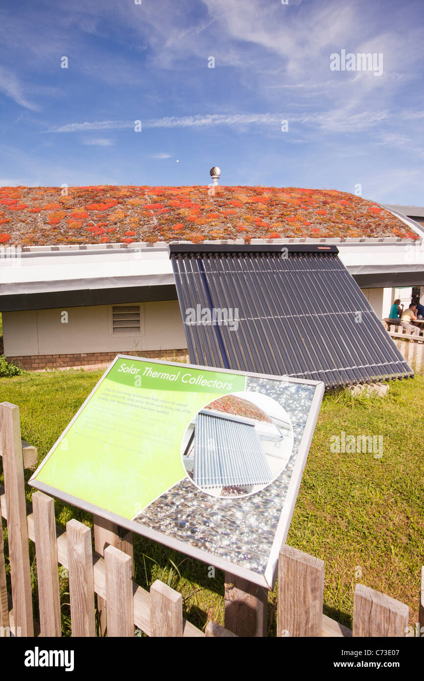 Cley nature reserve visitor centre, a green build with renewable energy ...