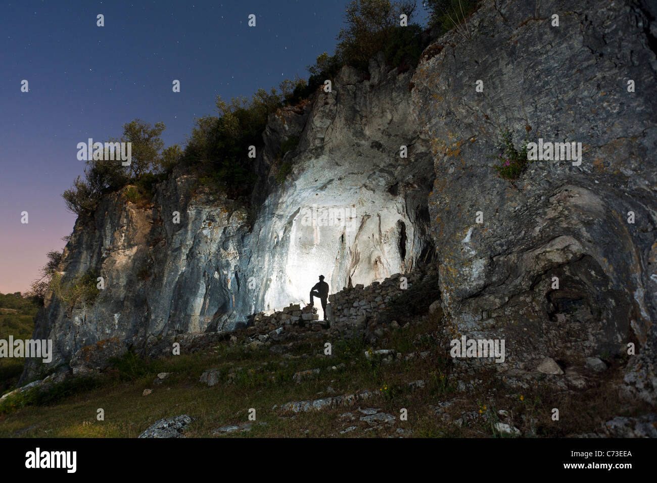 Casmilo Limestone caves that are remnants of huge caves. The place is also ...