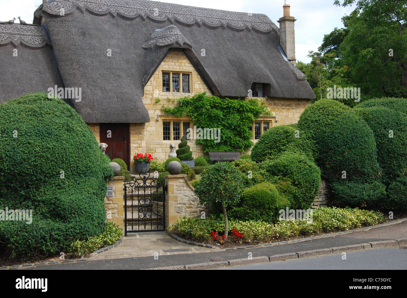 iconic house in Chipping Campden Cotswolds United Kingdom Stock Photo