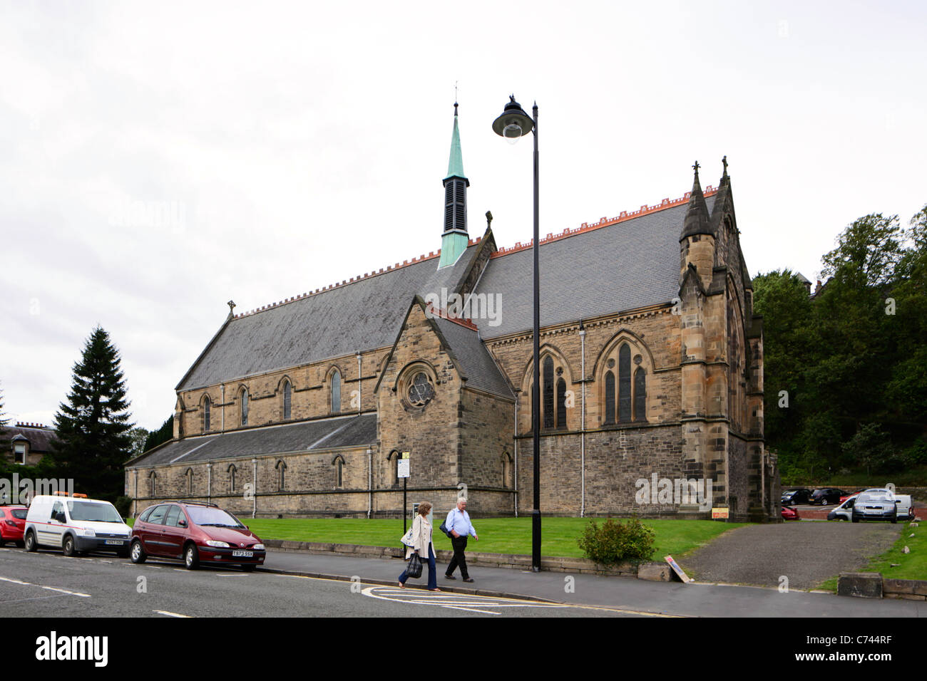 Episcopal Church Stirling Scotland Stock Photo
