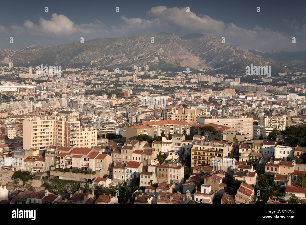 Marseilles Cityscape, Provence, France, Europe Stock Photo