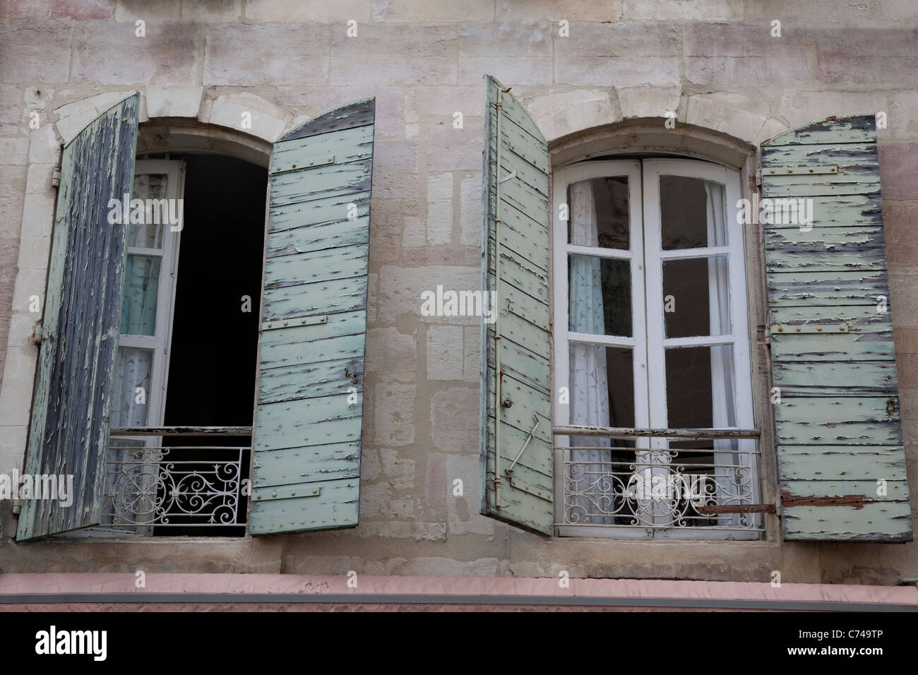 Window Shutter, France Stock Photo Alamy