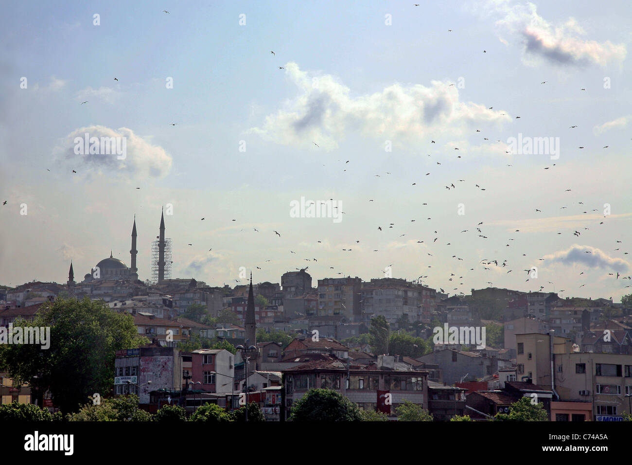 Panorama of Istanbul Stock Photo - Alamy