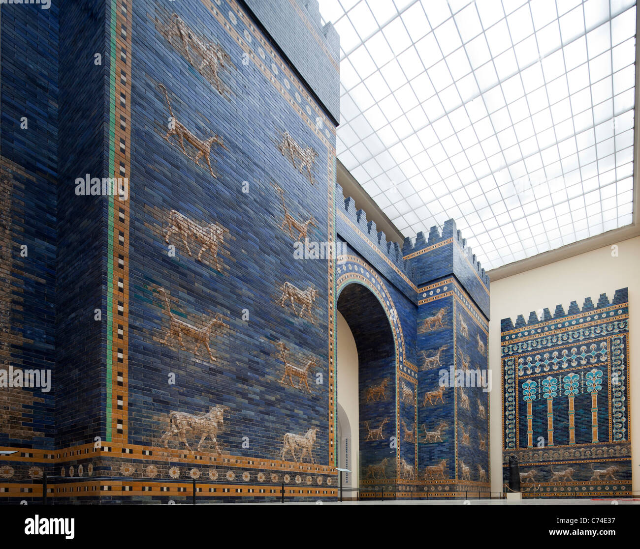 Ishtar Gate, Pergamon Museum, Berlin, Germany Stock Photo