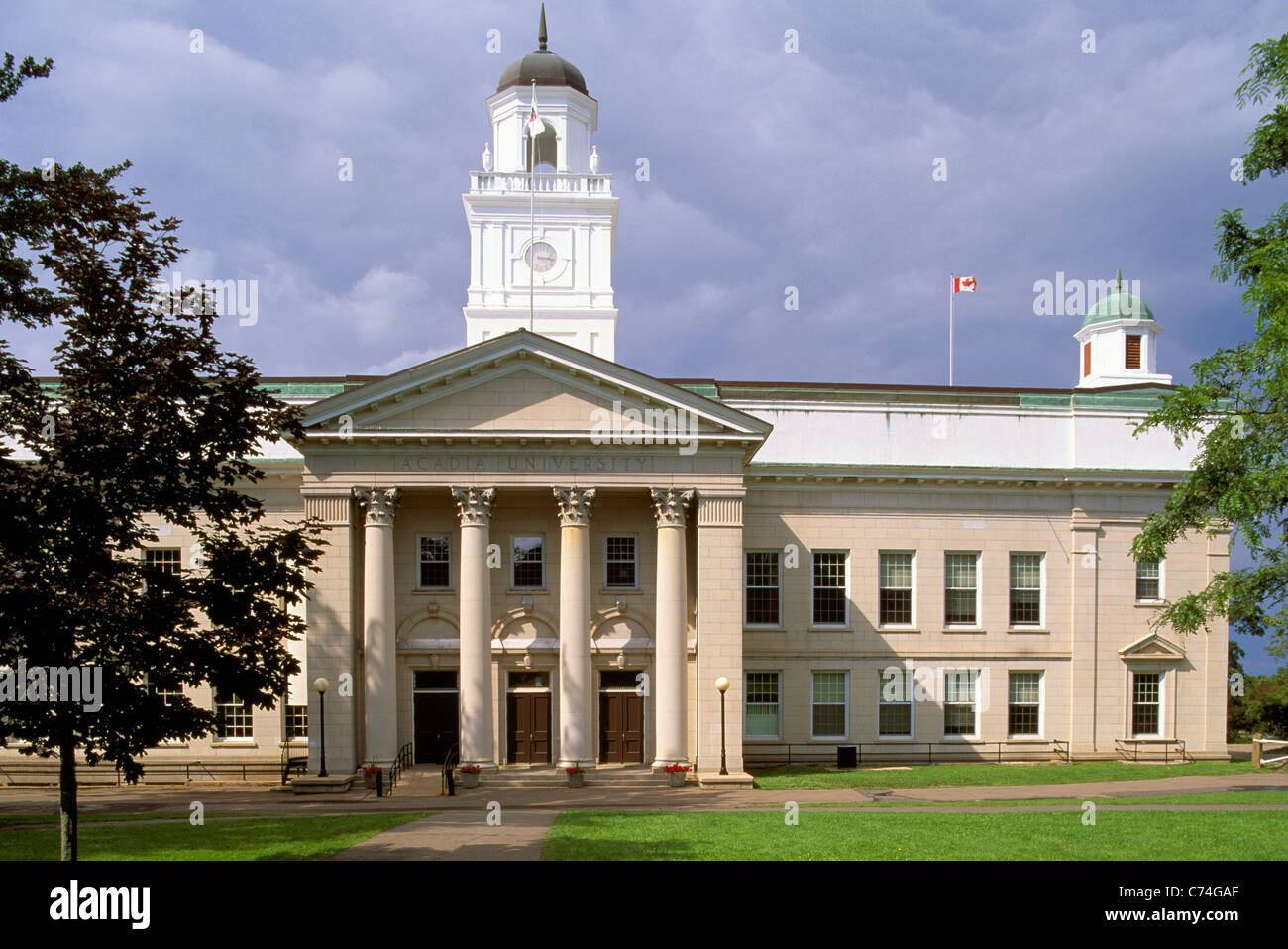 Wolfville, Nova Scotia, Canada University Hall at Acadia University