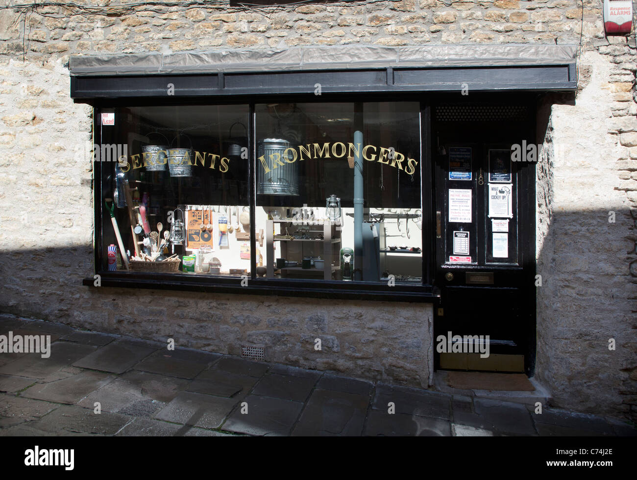 Ironmongers Shop on Catherine Hill Frome Stock Photo