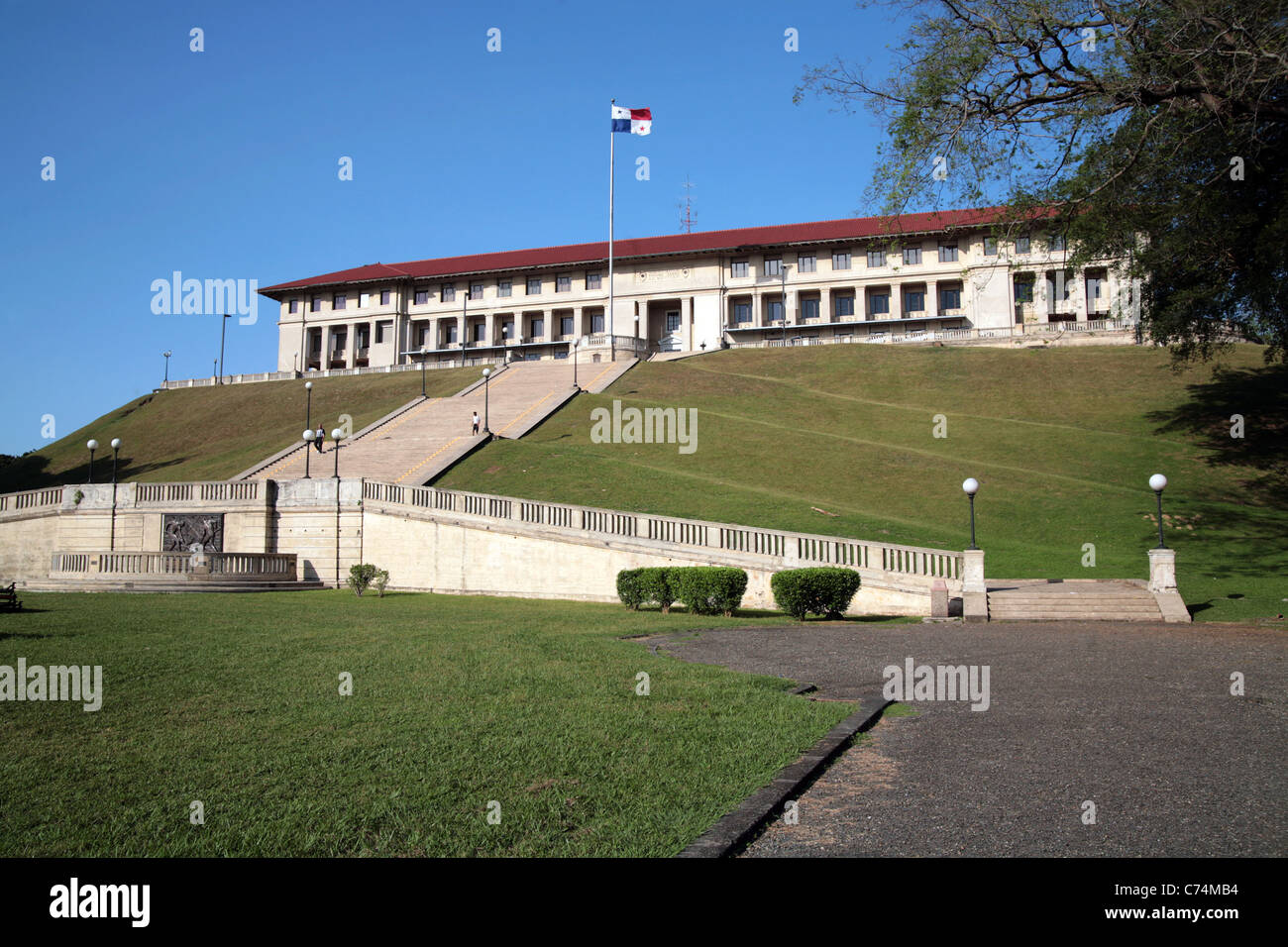 Panama canal headquarters hi-res stock photography and images - Alamy