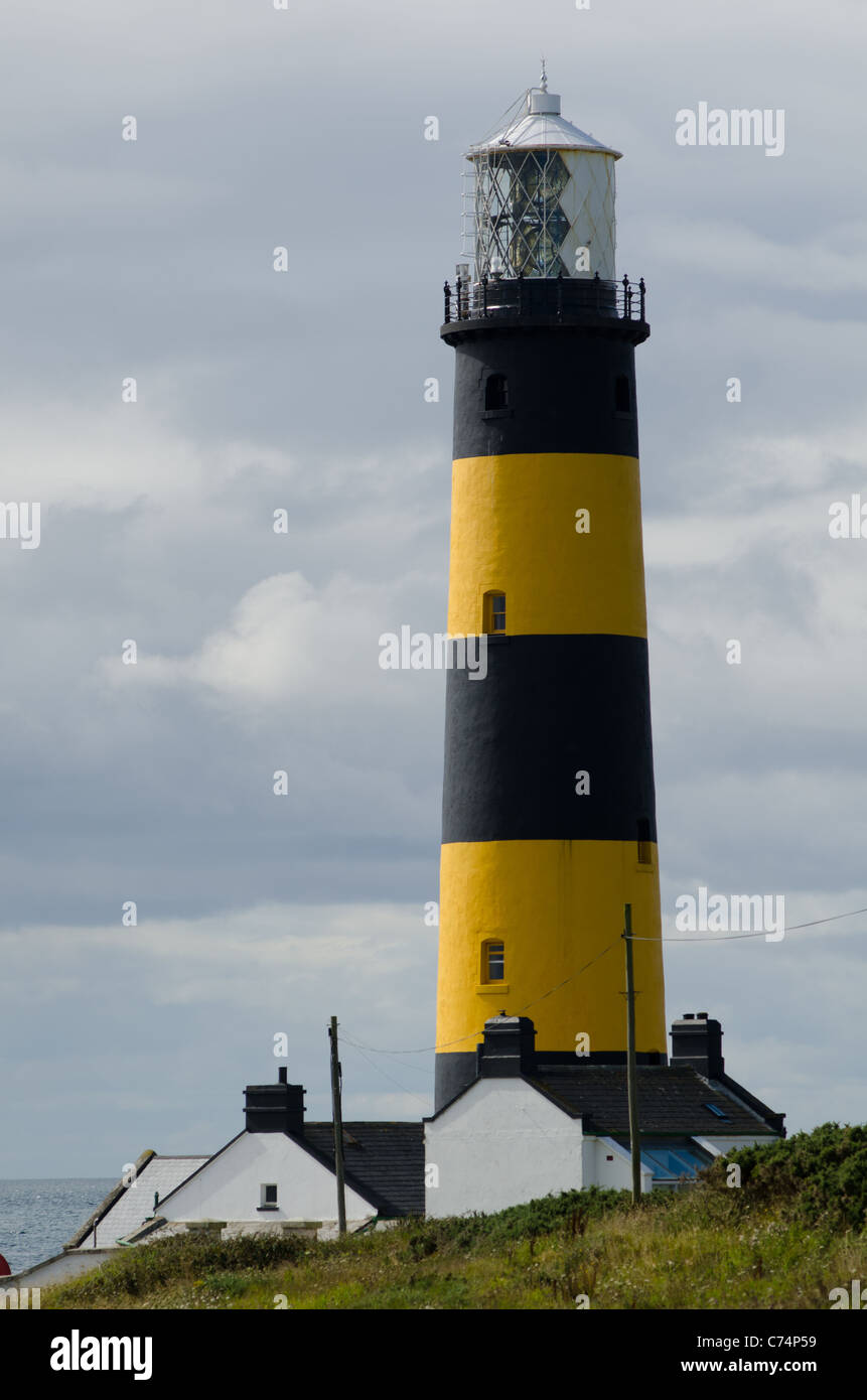 St John's Point Lighthouse Stock Photo