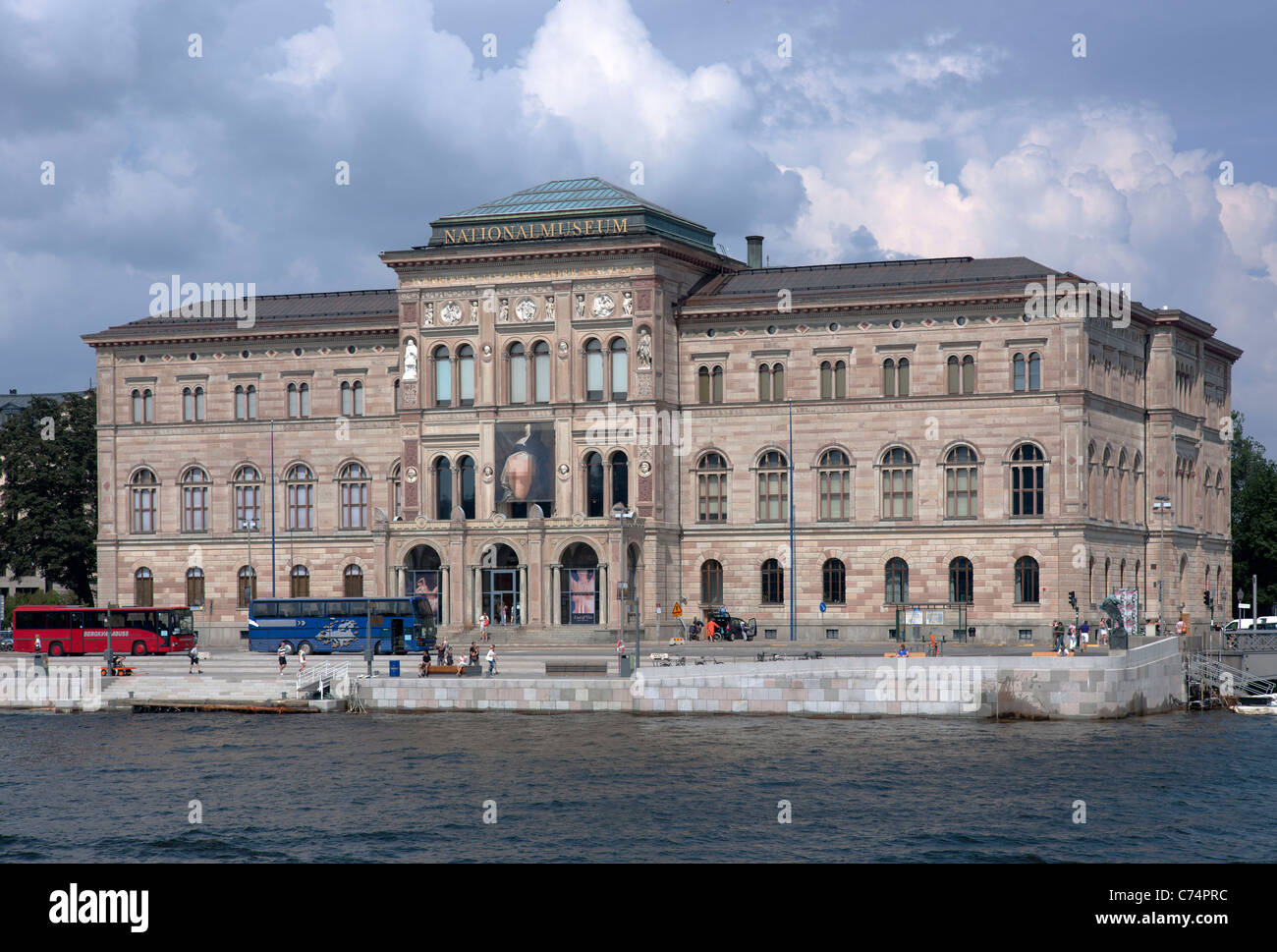 Nationalmuseum i Stockholm Stock Photo