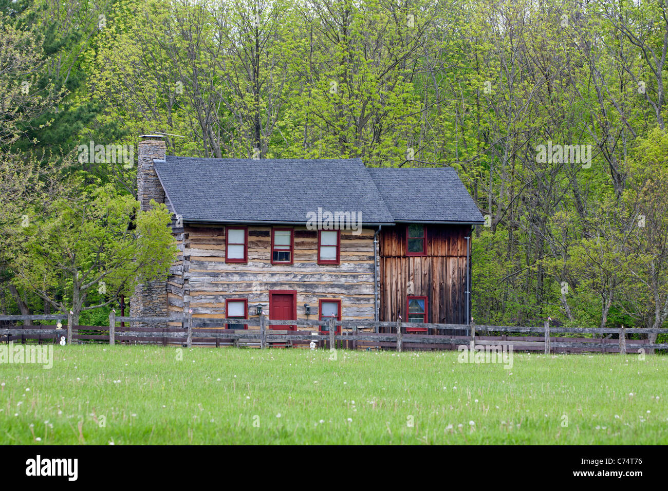 Traditional style house. Stock Photo