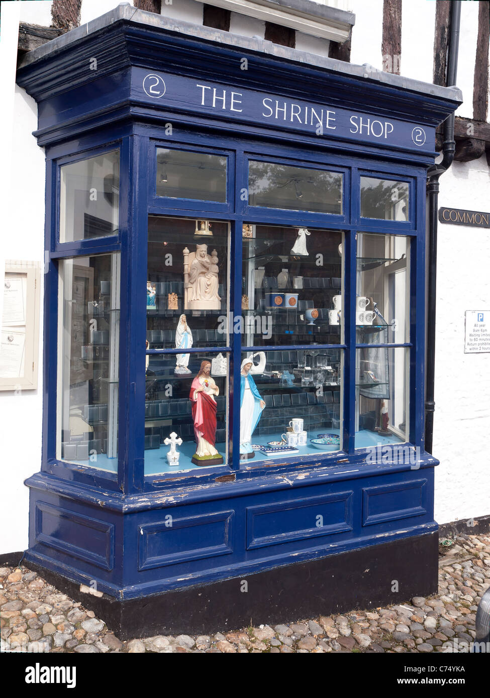 The Shrine Shop at Little Walsingham Norfolk England Stock Photo