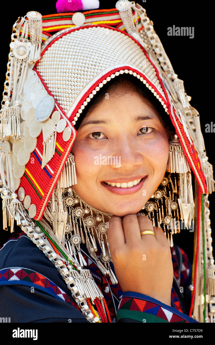 Akha woman hi-res stock photography and images - Alamy