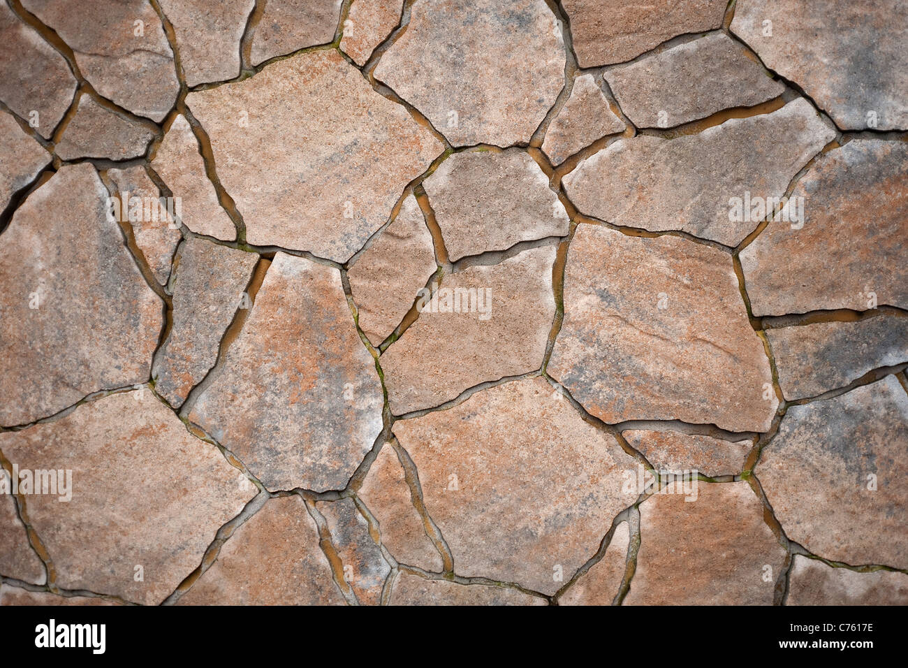 Background from paving stones, irregular natural stones Stock Photo - Alamy