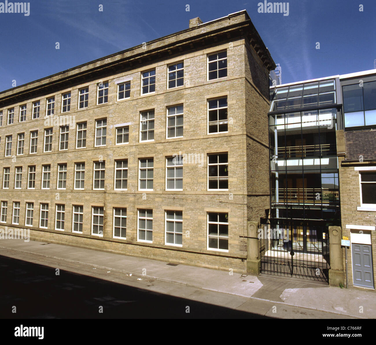 Ambler Mill , Bradford Stock Photo