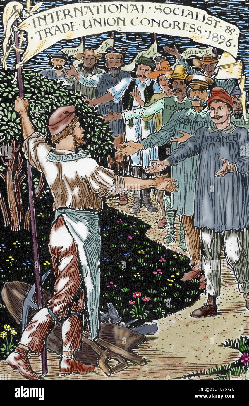 Trade union congress 1896 hires stock photography and images Alamy