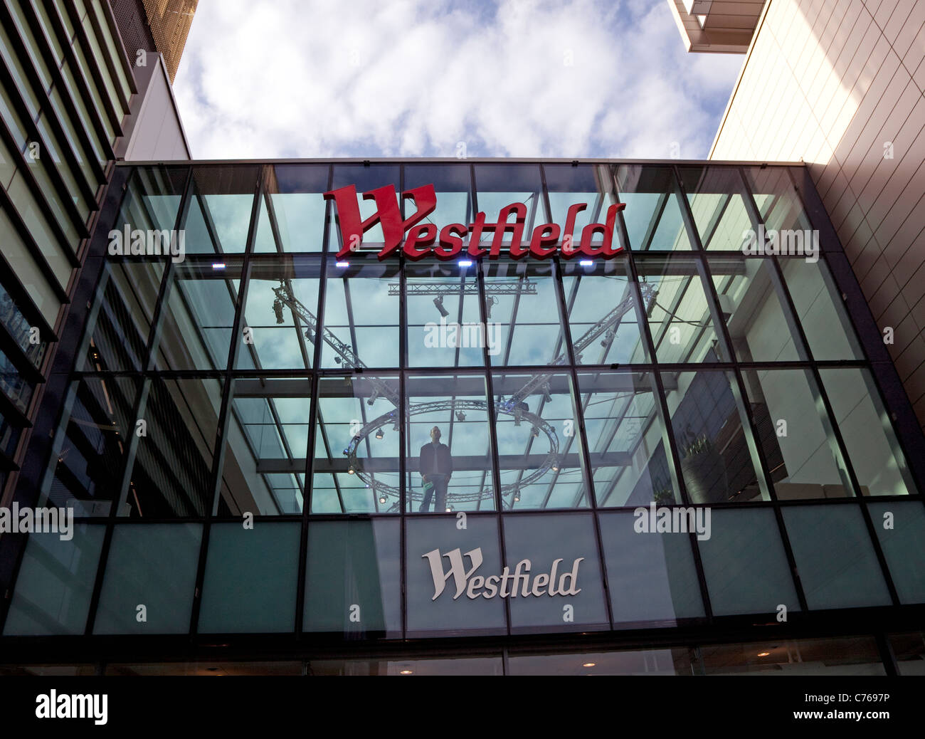 Westfield Stratford City shopping centre, London Stock Photo