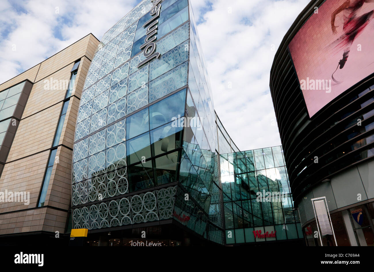 Westfield Stratford City shopping centre, London John Lewis Stock