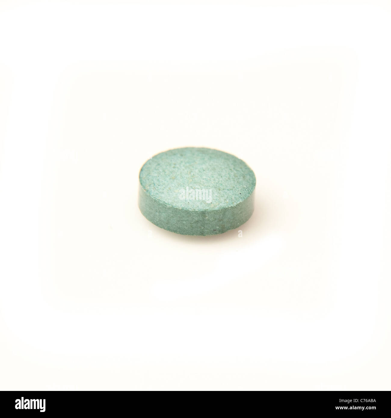 Benzo Fury pellet or pill, (6-APB)  Sold as a  'research chemical' its a analogue of the illegal drug MDMA Stock Photo