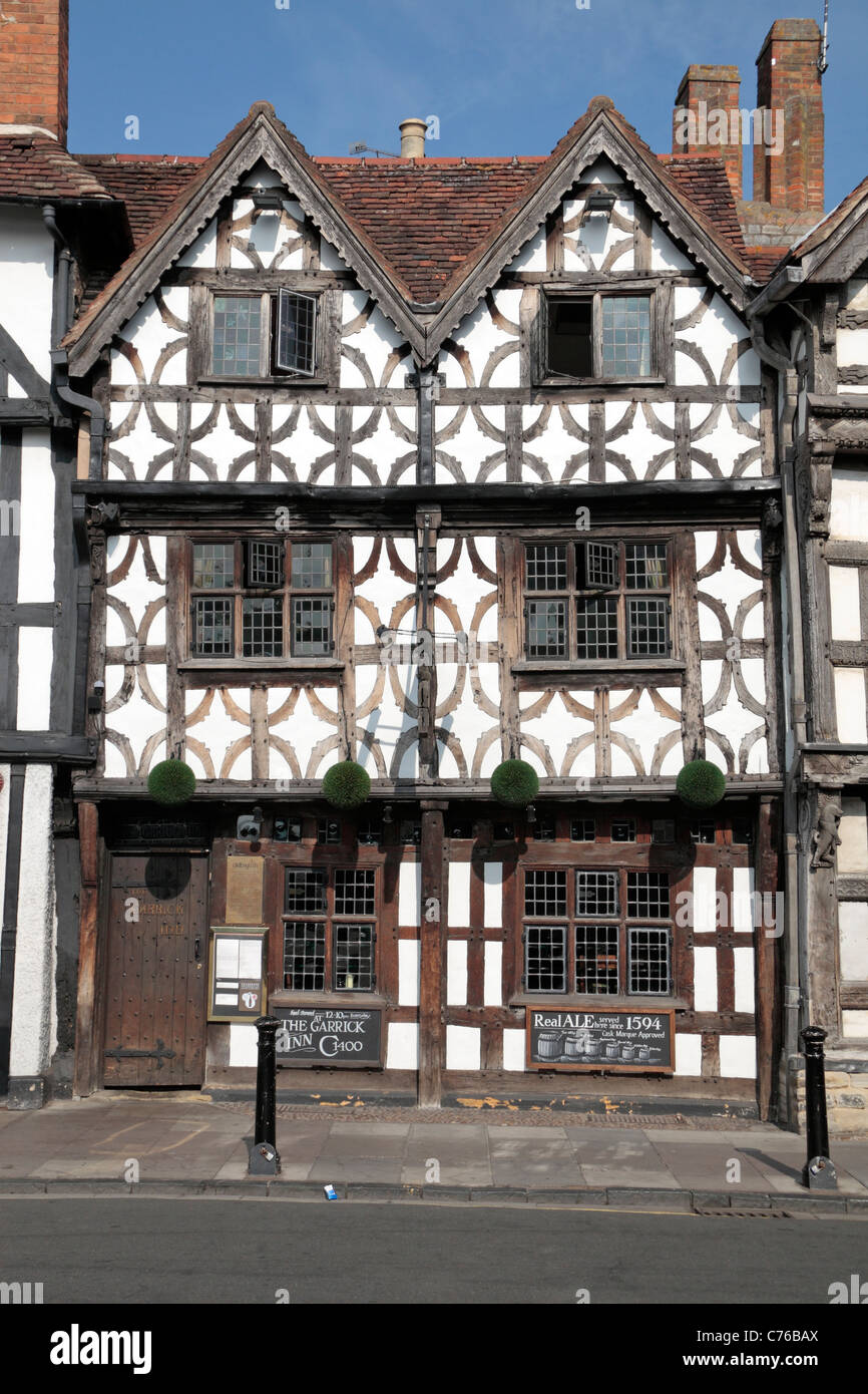 Harvard House on High Street, Stratford Upon Avon, Warwickshire, UK