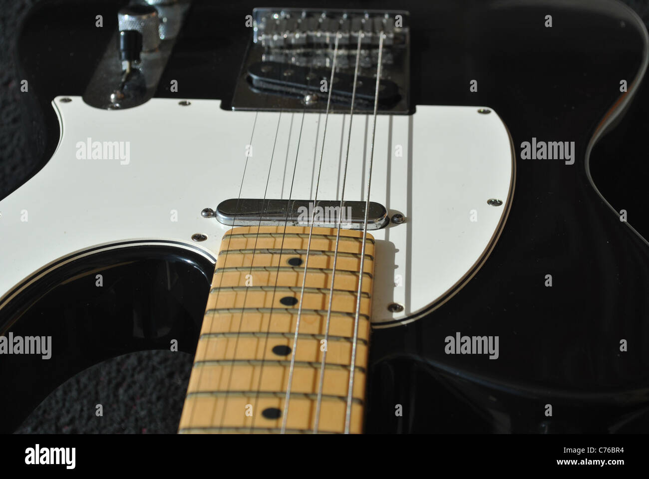electric fender guitar Stock Photo