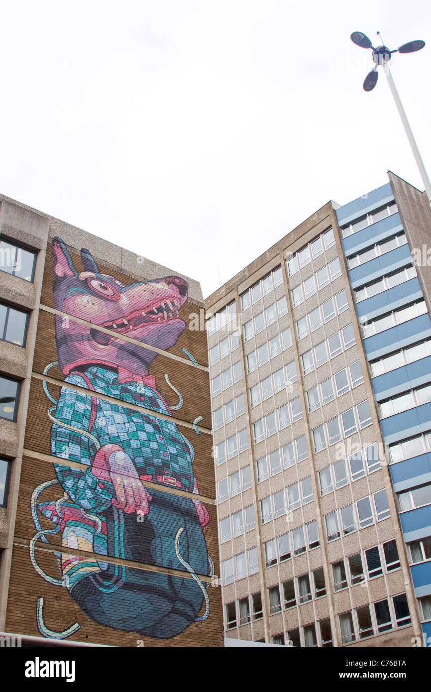 Image from the See No Evil street art project, Bristol Stock Photo - Alamy