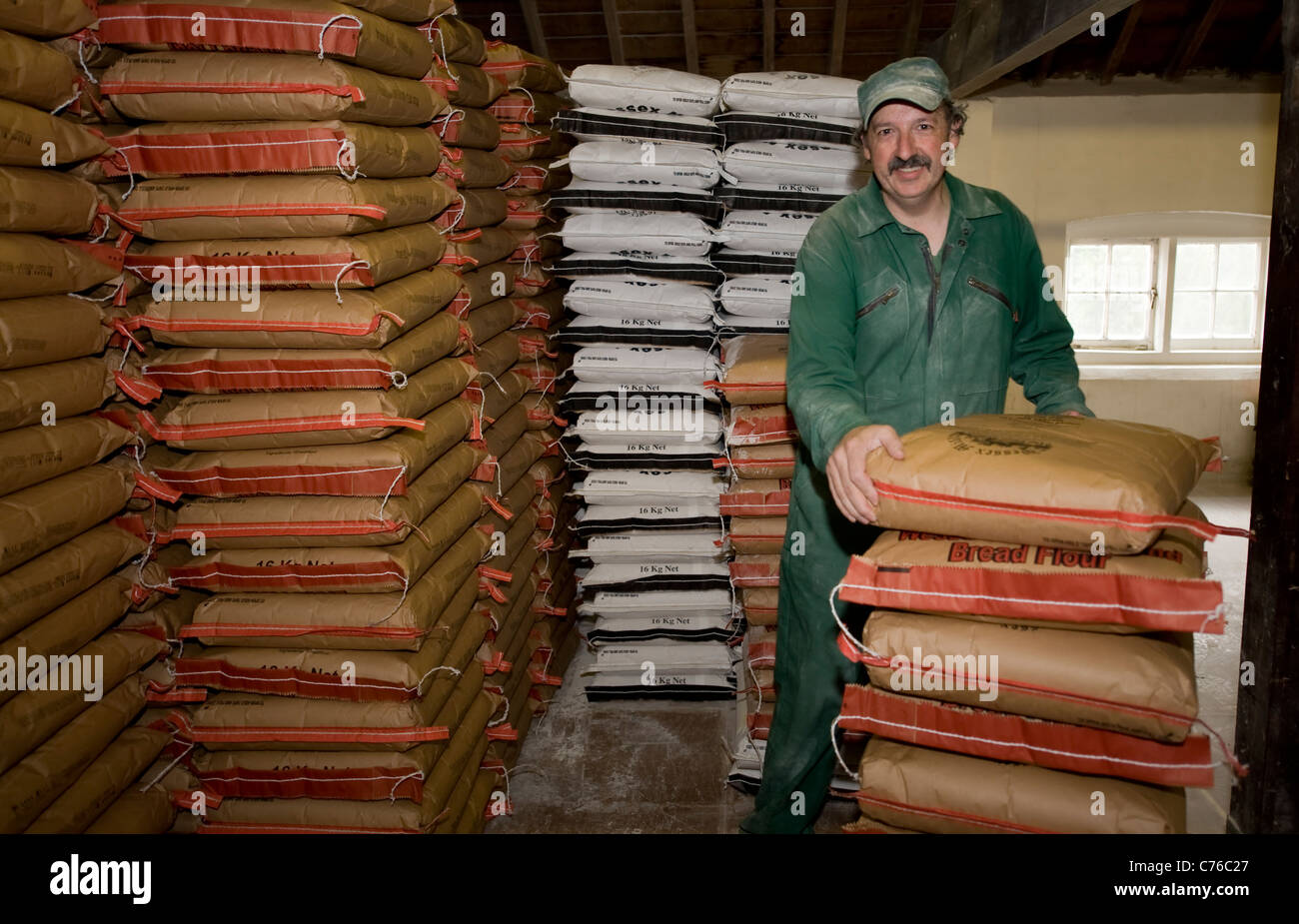 Wessex four mill in Wantage, one of the smallest flour mills