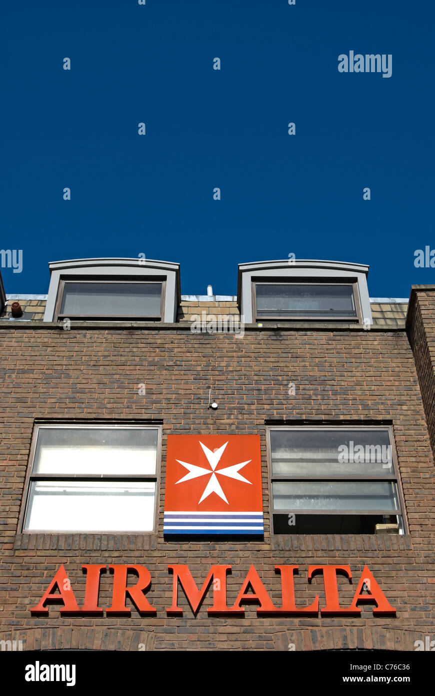 regional head office of air malta, in putney, southwest london, england