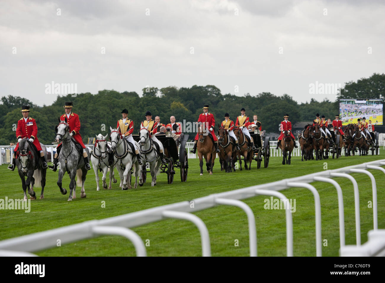 Royal Ascot Horse Race Berkshire England tradition Stock Photo