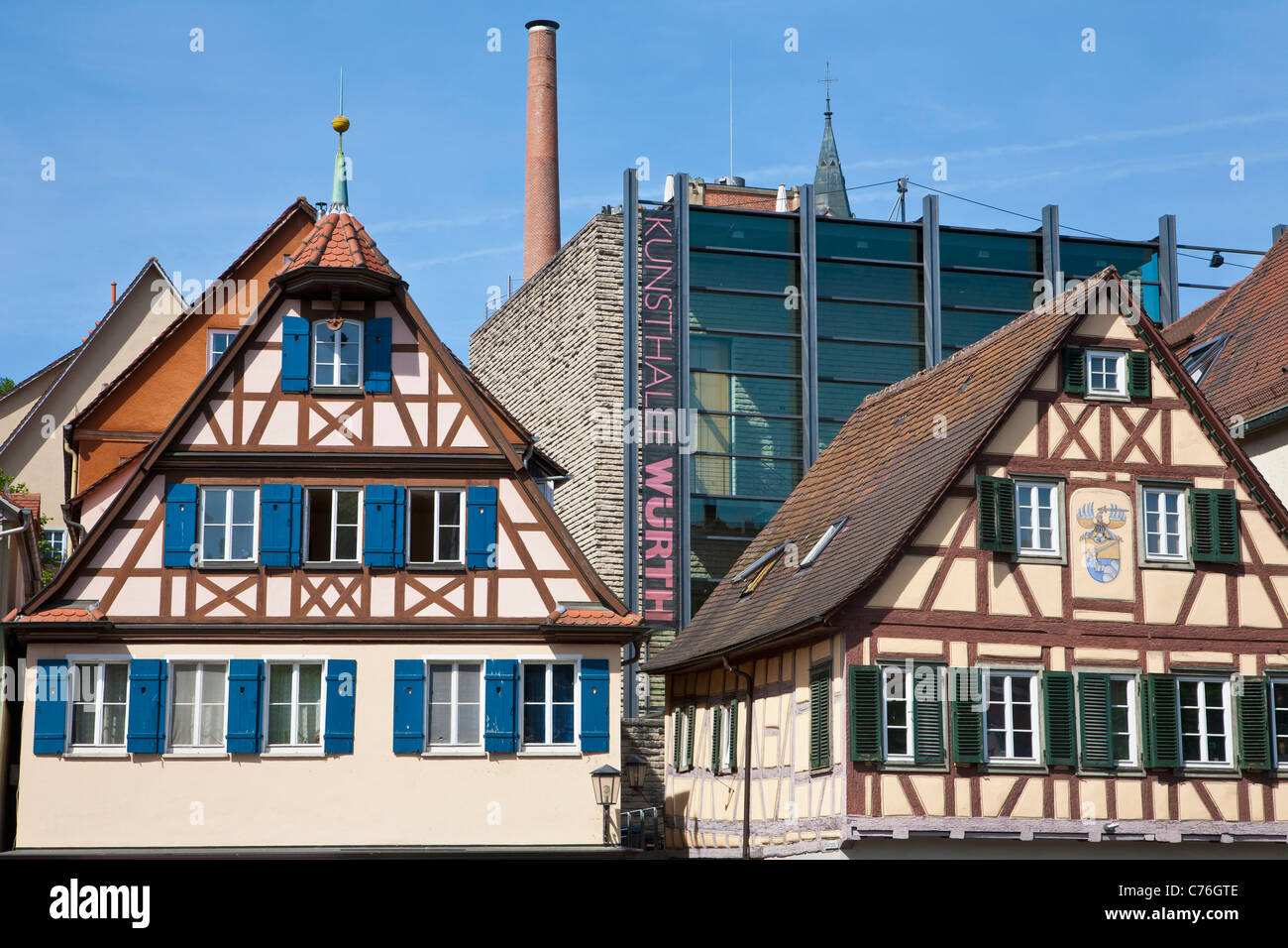 KUNSTHALLE WURTH, MUSEUM, SCHWABISCH HALL, BADEN-WURTTEMBERG, GERMANY Stock Photo