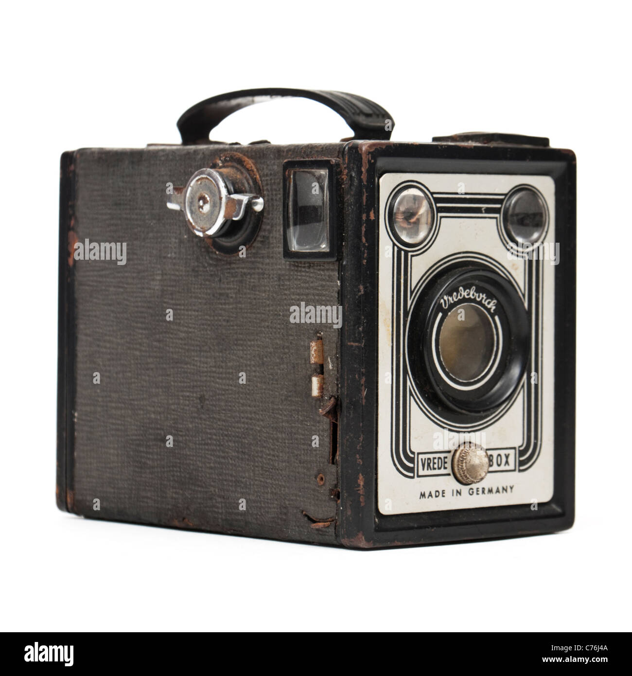 1940s vintage camera Cut Out Stock Images & Pictures - Alamy