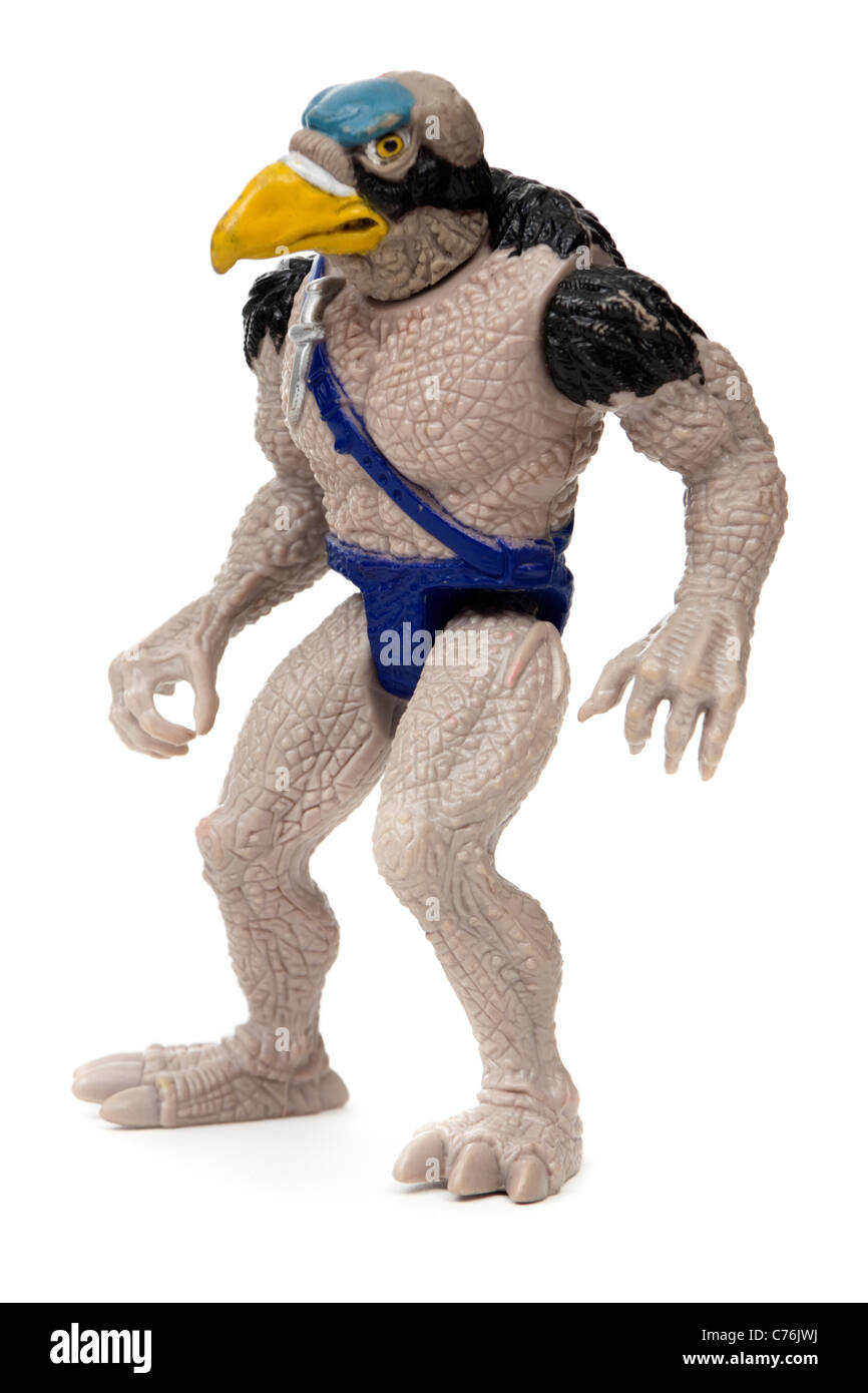 'Vultureman' action figure by LJN Toys from the Thundercats series (1980's) Stock Photo