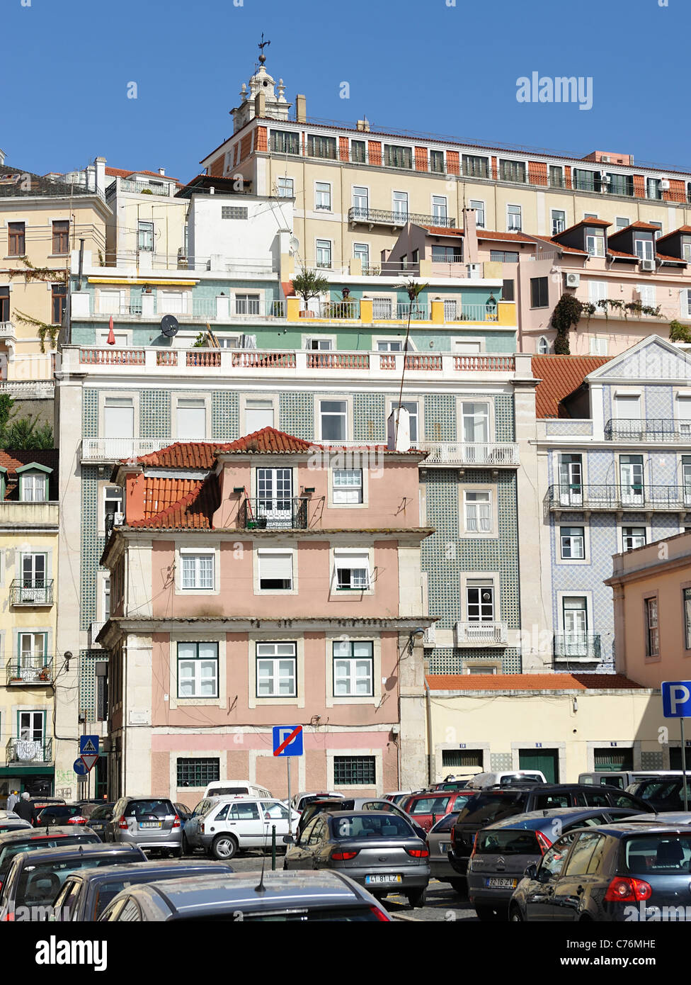 Barrio Alto Lisbon Portugal Stock Photo - Alamy