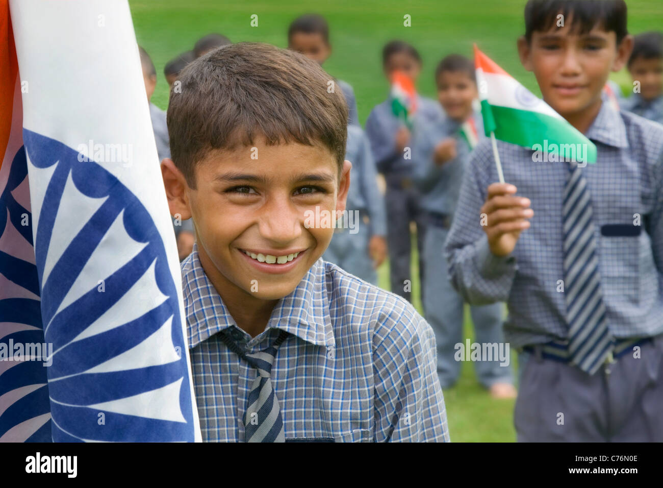 Indian flag hi-res stock photography and images - Alamy