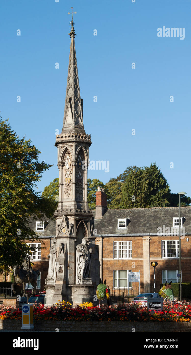 Banbury cross, Oxfordshire, England Stock Photo