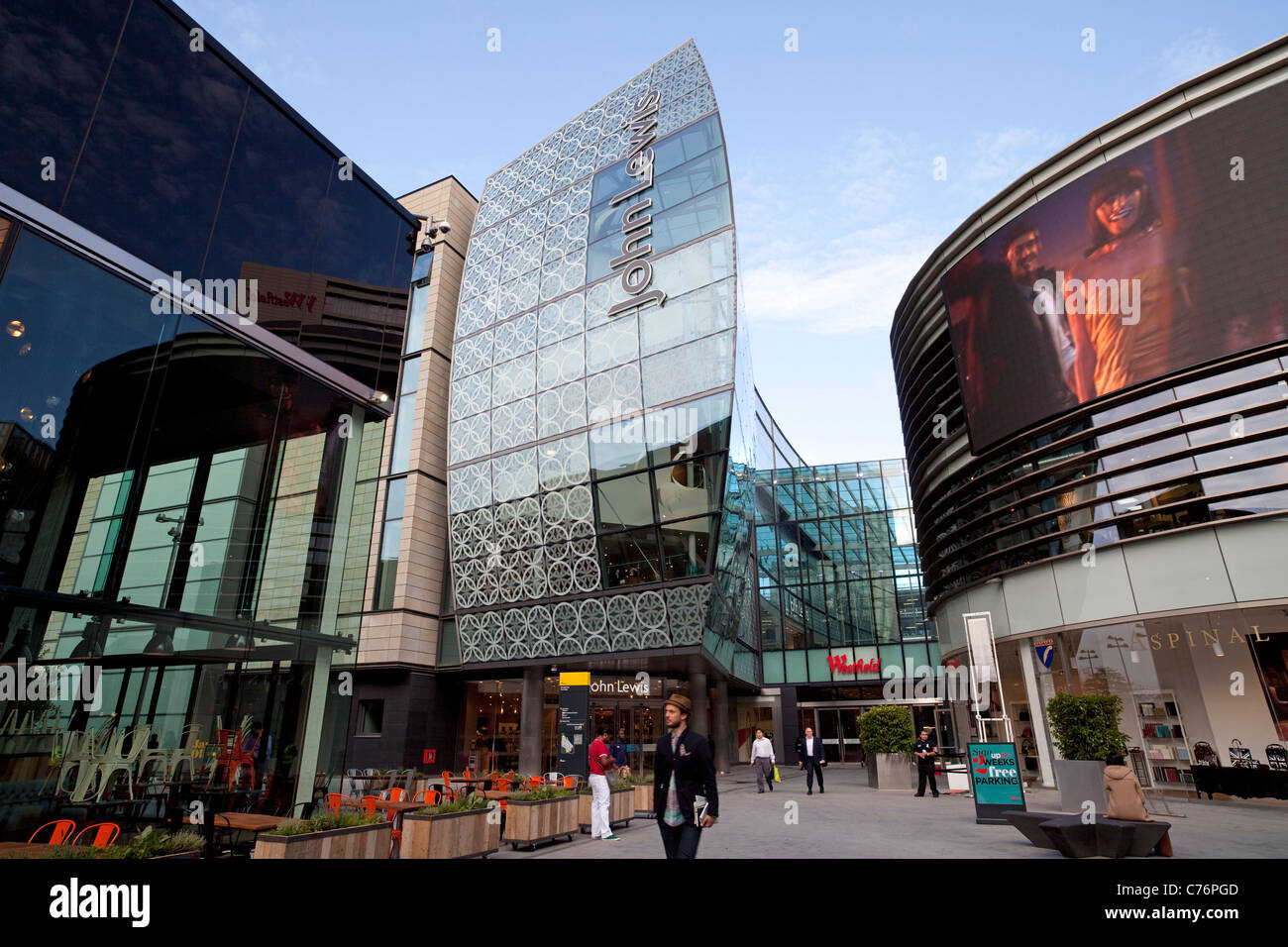 John Lewis Store at Westfield Stratford London Stock Photo Alamy