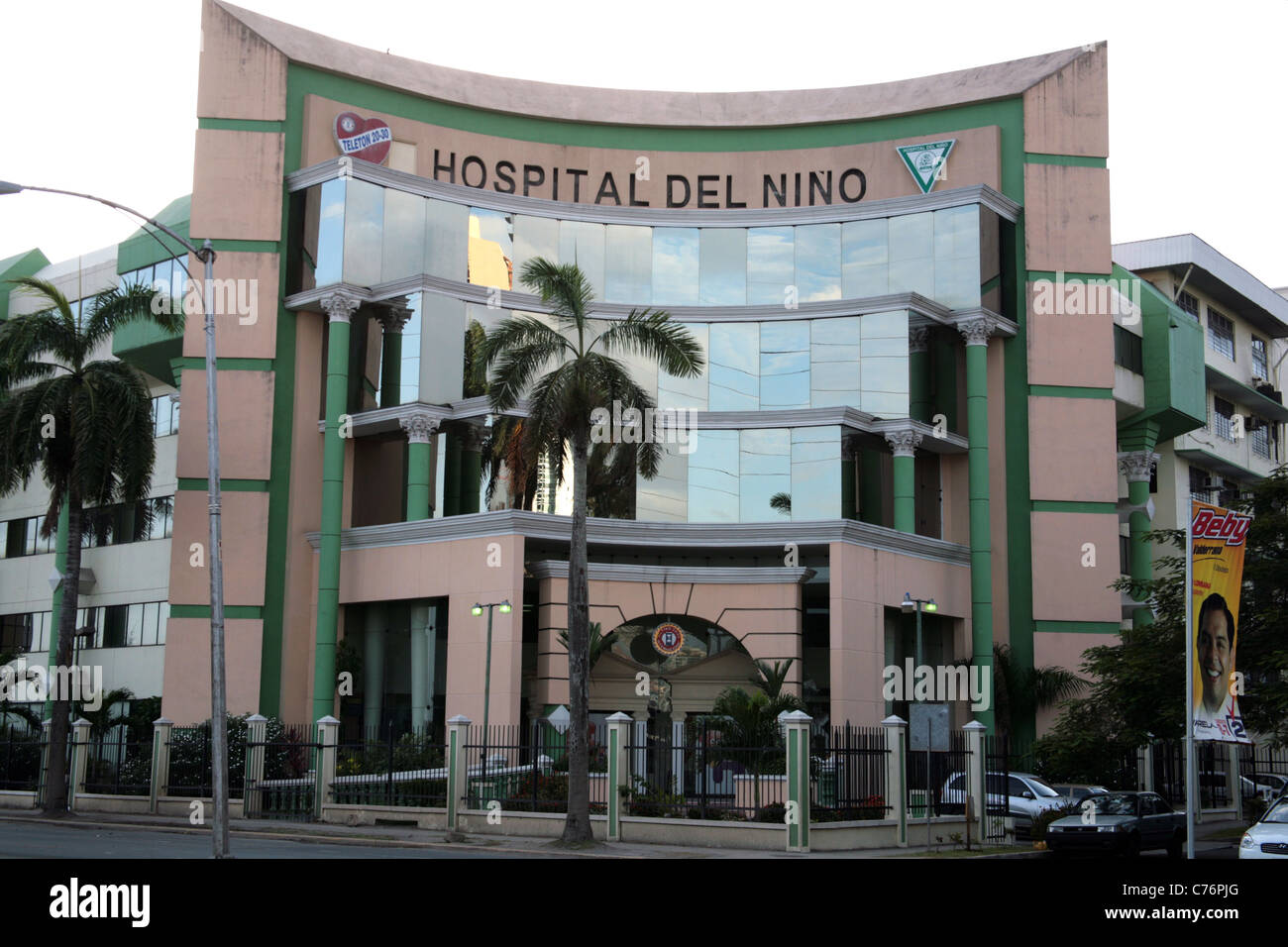 Hospital del Niño, Children's Hospital, Panama City, Panama Stock Photo