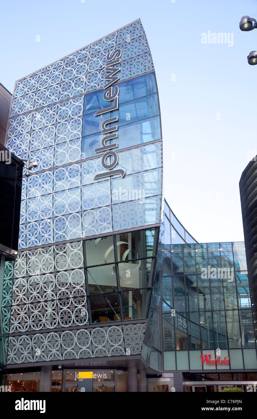 John Lewis Store at Westfield Stratford London Stock Photo Alamy