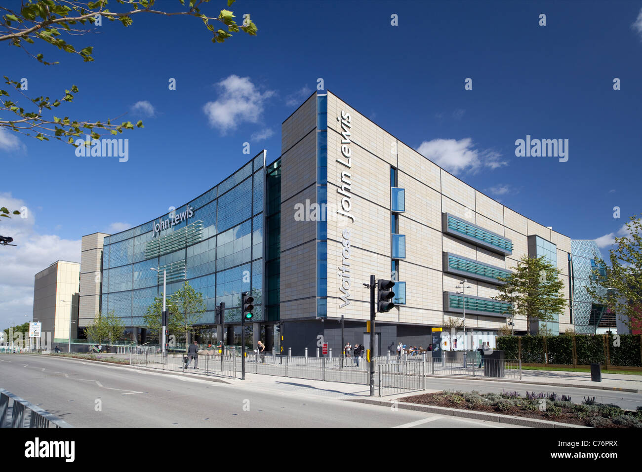 John Lewis Store at Westfield Stratford London Stock Photo Alamy