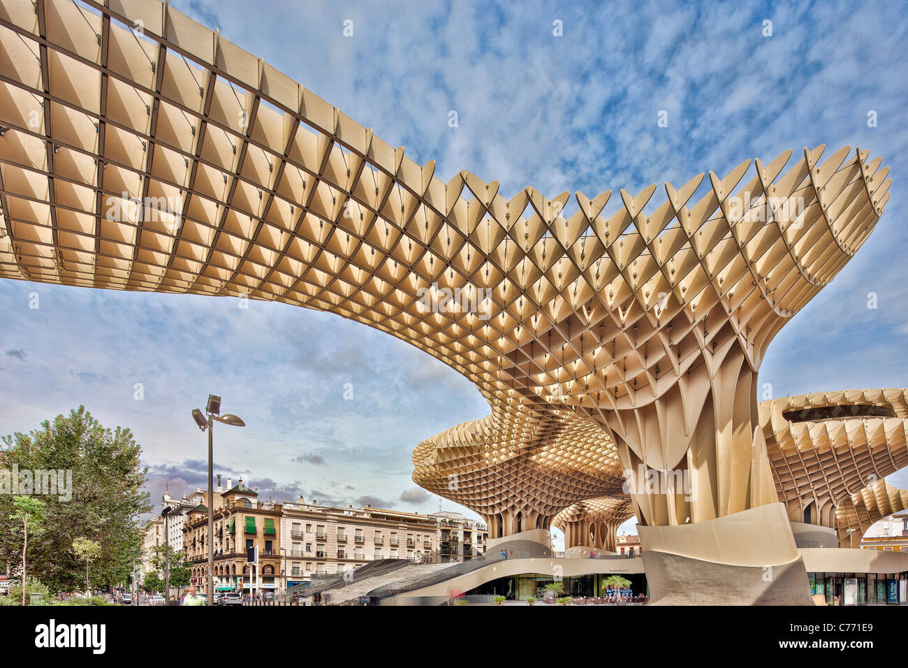 Metropol Parasol building, Seville, Spain Stock Photo